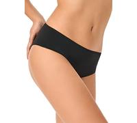 GOLDEN LADY Slip sans Couture en Microfibre, Noir, XL
