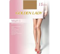 Golden Lady VELY Lot de 2 paires de 15 paires de collants pour femme Couleur : Daino Taille 3, Daim, 3