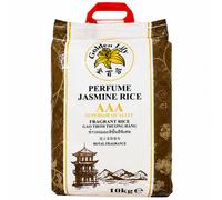 Golden Lily Nouvelle récolte 2026 Riz jasmin thaïlandais qualité AAA - 10 kg