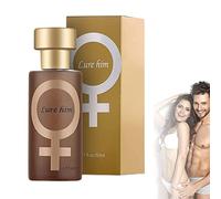 Golden Lure Pheromone Perfume, Lure Her Perfume, Romantic Pheromone Glitter Perfume, Golden Lure Pheromones to Attract Men for Women (For women-Gold)