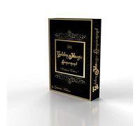 Golden Magic Lenormand - Cartes d'oracle Lenormand - Jeu de cartes dans une boîte décorative avec 36 cartes avec gaufrage doré