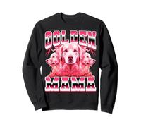 Golden Mama Mom Golden Retriever, Chien, fête des mères des années 90 Sweatshirt