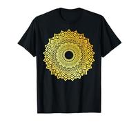 Golden Mandala Géométrie Chakra Spirituel Yoga Lover Zen T-Shirt