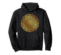 Golden Mandala Lotus Géométrie Sacrée Spirituel Yoga Lover Sweat à Capuche