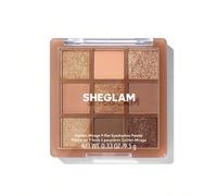 Golden Mirage Palette De Fards à PaupièRes 9 Couleurs Paillettes Marque Beauté Visage Maquillage Maquilliage CosméTique Pour Femmes Filles Parfait Pour Hiver Printemps ÉTé IdéAl Pour Y2K ÉLéGant Mode 