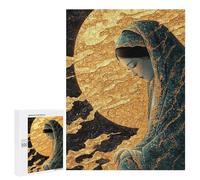 Golden Moon Goddess Puzzle 500 Pièces Educa Jouet en Bois Cadeau Unique Décoration Intérieure Jeu Éducatif Challenge Toy Adultes Et Enfants À Partir De 14 Ans 500 PCS