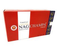 Golden Nag Champa Agarbathi bâtons encens, Bois, Multicolore, 22 x 13 x 8 cm