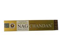 Golden Nag Chandan Bâtonnets d'encens 15 g Parfum bois de santal