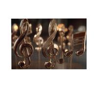 Golden Note Puzzle en bois horizontal 300 pièces pour loisirs en famille et amélioration de la créativité
