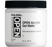 GOLDEN Open Gel acrylique mat 237 ml