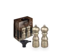 Coffret PARIS duo mp+ms patine dorée 18 cm