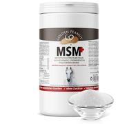 GOLDEN PEANUT MSM Glucosamine Chondroïtine en poudre 1 kg pour chevaux, combinaison idéale, haute biodisponibilité