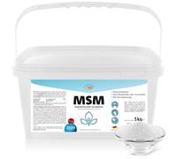 GOLDEN PEANUT MSM Poudre de soufre biologique 99,9 % sans additifs 5 kg