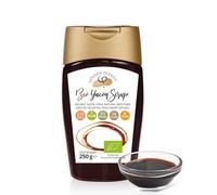 GOLDEN PEANUT Sirop de racine de Yacon BIO 450g Sucre Naturelle Alternative Sucre 100% Végétale Convient aux diabétiques (2x250g)