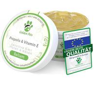 Golden Pets Baume pour Pattes de Chiens et Chats - pour Chiens et Chats - Protection Naturelle - Pommade pour Les Pattes, Protection des Pattes - Baume Nasal à la Propolis