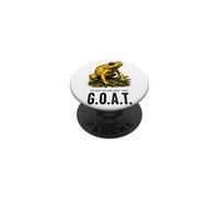 Golden Poison Fléchette Grenouille Chèvre Illustration d'amphibiens PopSockets PopGrip Adhésif