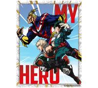 Golden Poster My Hero Academia : All Might, Deku, Bakugo