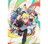 Golden Poster Naruto - Boruto Personnages