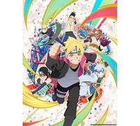 Golden Poster Naruto - Boruto Personnages