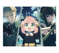 Golden Poster Spy X Family - Anya Yor Et Loid