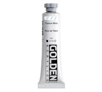 GOLDEN PRO-Art - Corps Lourd Doré 2Oz-Titane Acrylique Blanc