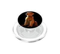 Golden Retriever avec Lunettes de Soleil J'aime Les Chiens PopSockets PopGrip pour MagSafe