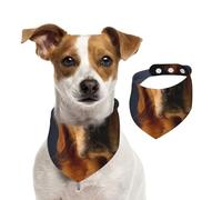 Golden Retriever,Bandanas pour Chien, écharpe en Coton, Bavoirs réglables pour Animaux de Compagnie,M