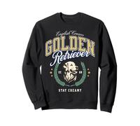 Golden Retriever Blancs Européen Vintage Preppy Style BCBG Sweatshirt