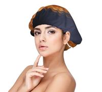 Golden Retriever,Bonnet de nuit en satin pour adulte - Bonnet de nuit élastique pour femme, couvre-cheveux de nuit
