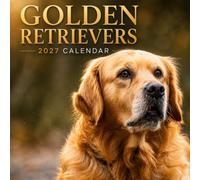 Golden Retriever Calendar 2027: Dog Breed Photography