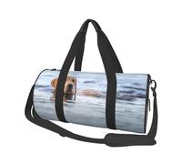 Golden Retriever Chiens Flottants Animaux Labrador, Sac de Voyage de Grande capacité, Sac à Main Rond, Sac de Voyage de Sport, fourre-Tout, Sac de Fitness