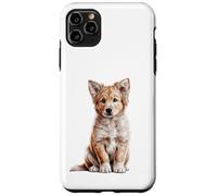 Golden Retriever Chiot Dessin Art Chien Lover Coque pour iPhone 11 Pro Max
