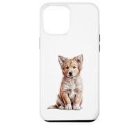Golden Retriever Chiot Dessin Art Chien Lover Coque pour iPhone 12 Pro Max