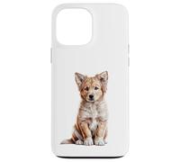 Golden Retriever Chiot Dessin Art Chien Lover Coque pour iPhone 13 Pro Max