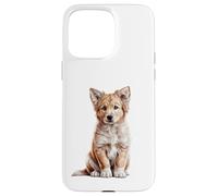 Golden Retriever Chiot Dessin Art Chien Lover Coque pour iPhone 15 Pro Max