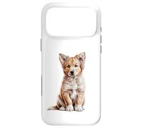Golden Retriever Chiot Dessin Art Chien Lover Coque pour iPhone 17 Pro Max
