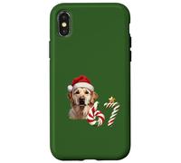 Golden Retriever Christmas 67 Sweat-Shirt à Capuche Coque pour iPhone X/XS
