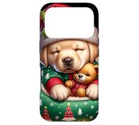 Golden Retriever Christmas Decor for Sleep Dog Mom Cute Xmas Coque pour iPhone 17 Pro