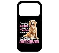 Golden Retriever Dog Breed I'm Only Human... My Dog is Coque pour iPhone 17 Pro
