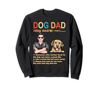 Golden Retriever Dog Dad Definition Funny Fathers Day Sweatshirt