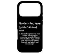 Golden Retriever Dog Definition Cute Puppy Golden Retrievers Coque pour iPhone 17 Pro