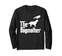 Golden Retriever Dog Mom The Dogmother Funny Dogs Lovers Manche Longue