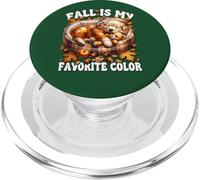 Golden Retriever Fall Puppy Mom Fall is My Favorite Color PopSockets PopGrip pour MagSafe