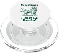 Golden Retriever Funny Vintage Parfois, Je suis Juste en Train de péter PopSockets PopGrip pour MagSafe