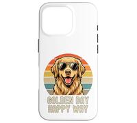 Golden Retriever Golden Day Happy Way T-Shirt rétro Vintage pour Chien Coque pour iPhone 16 Pro