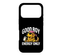 Golden Retriever Good Boy Energy Only Dog Coque pour iPhone 17 Pro