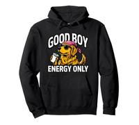 Golden Retriever Good Boy Energy Only Dog Sweat à Capuche