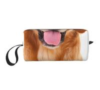 Golden Retriever imprimé, Trousse de Maquillage Trousse à cosmétiques Trousse de Toilette de Voyage Portable Pochette de Maquillage