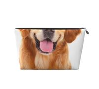 Golden Retriever imprimé, Trousse de Toilette Trousse de Maquillage Sac à cosmétiques Trousse de Toilette de Voyage Portable