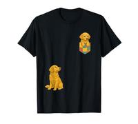 Golden Retriever In Your Pocket - Hommes, femmes, enfants T-Shirt